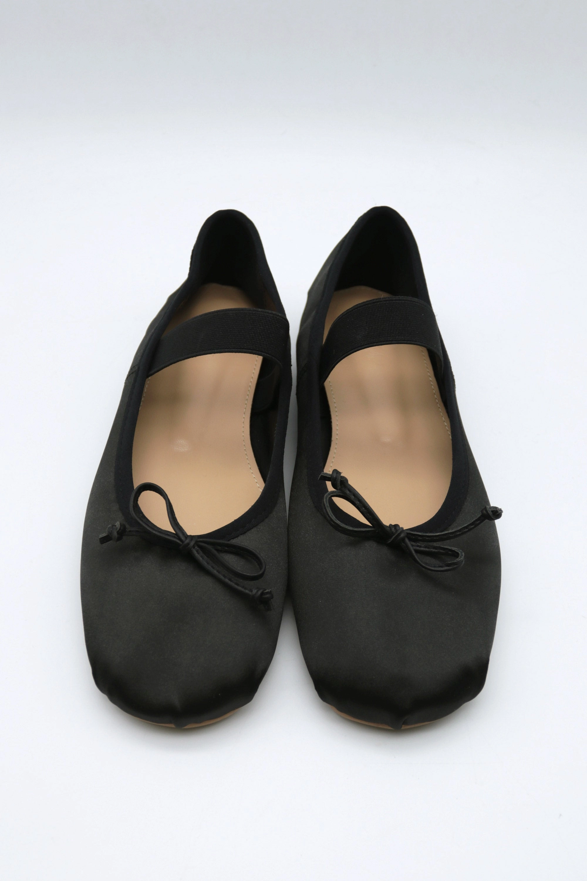 Sidney Satin Ballet Flats