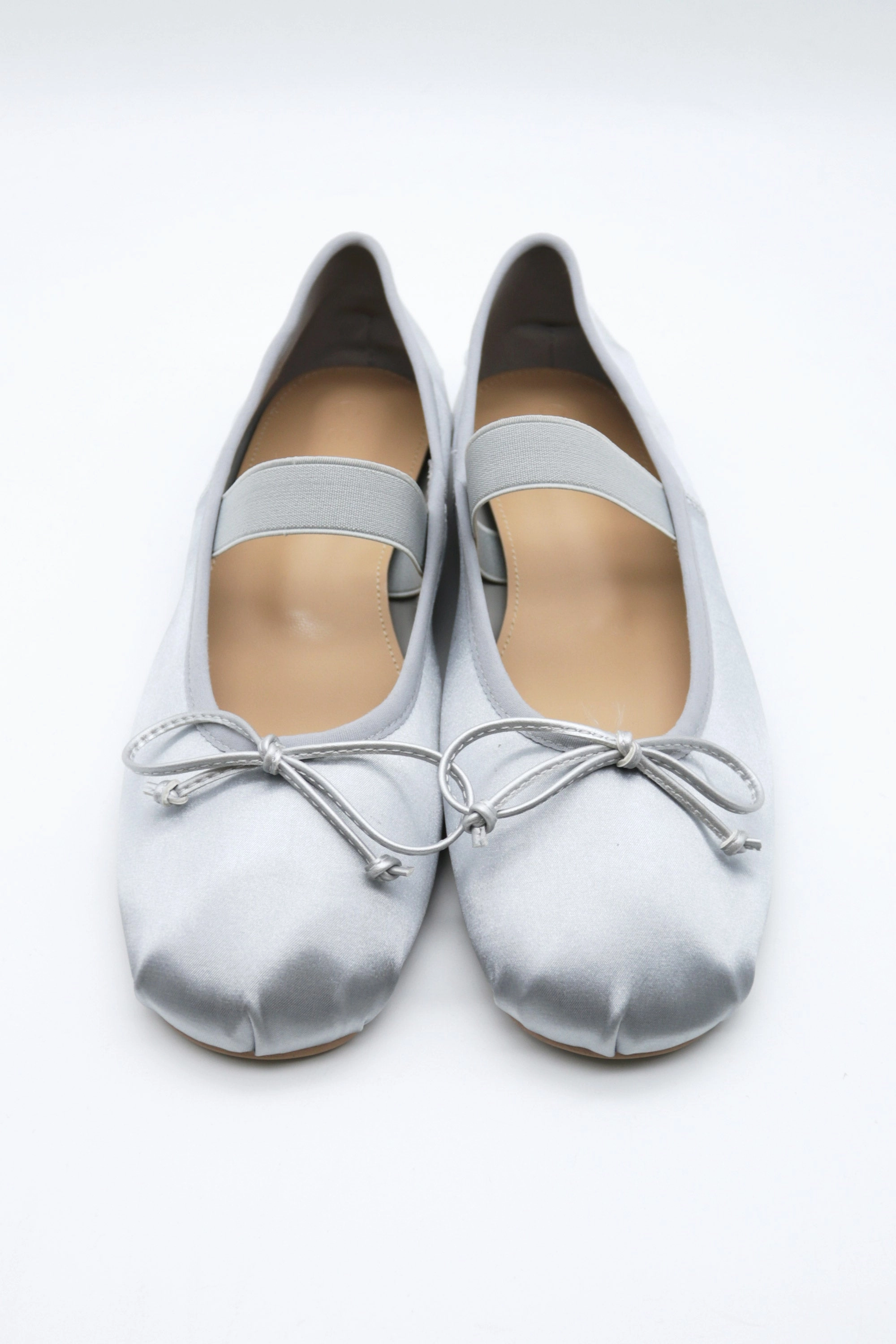 Sidney Satin Ballet Flats