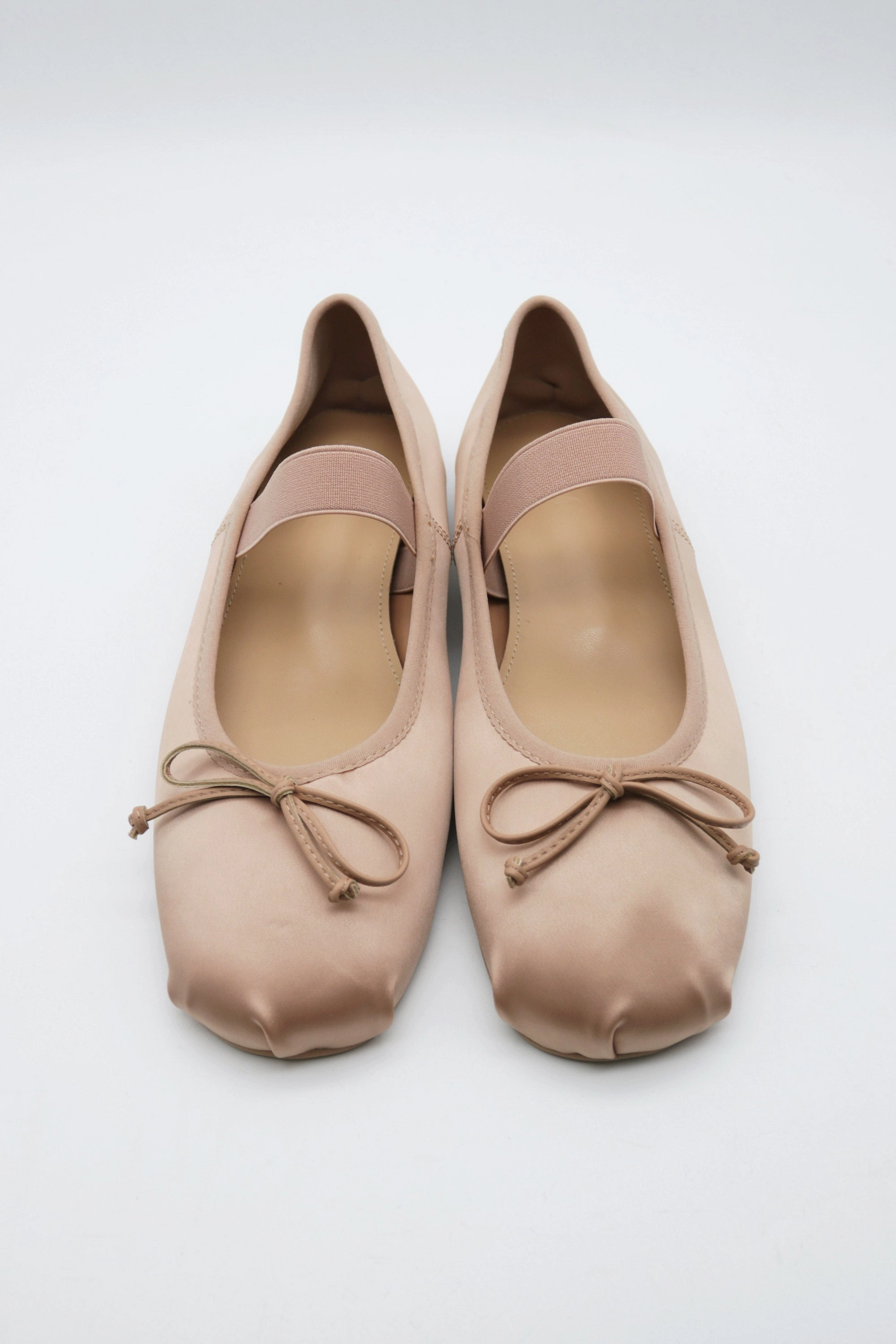 Sidney Satin Ballet Flats