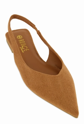 Slingback Pointed Toe Flats
