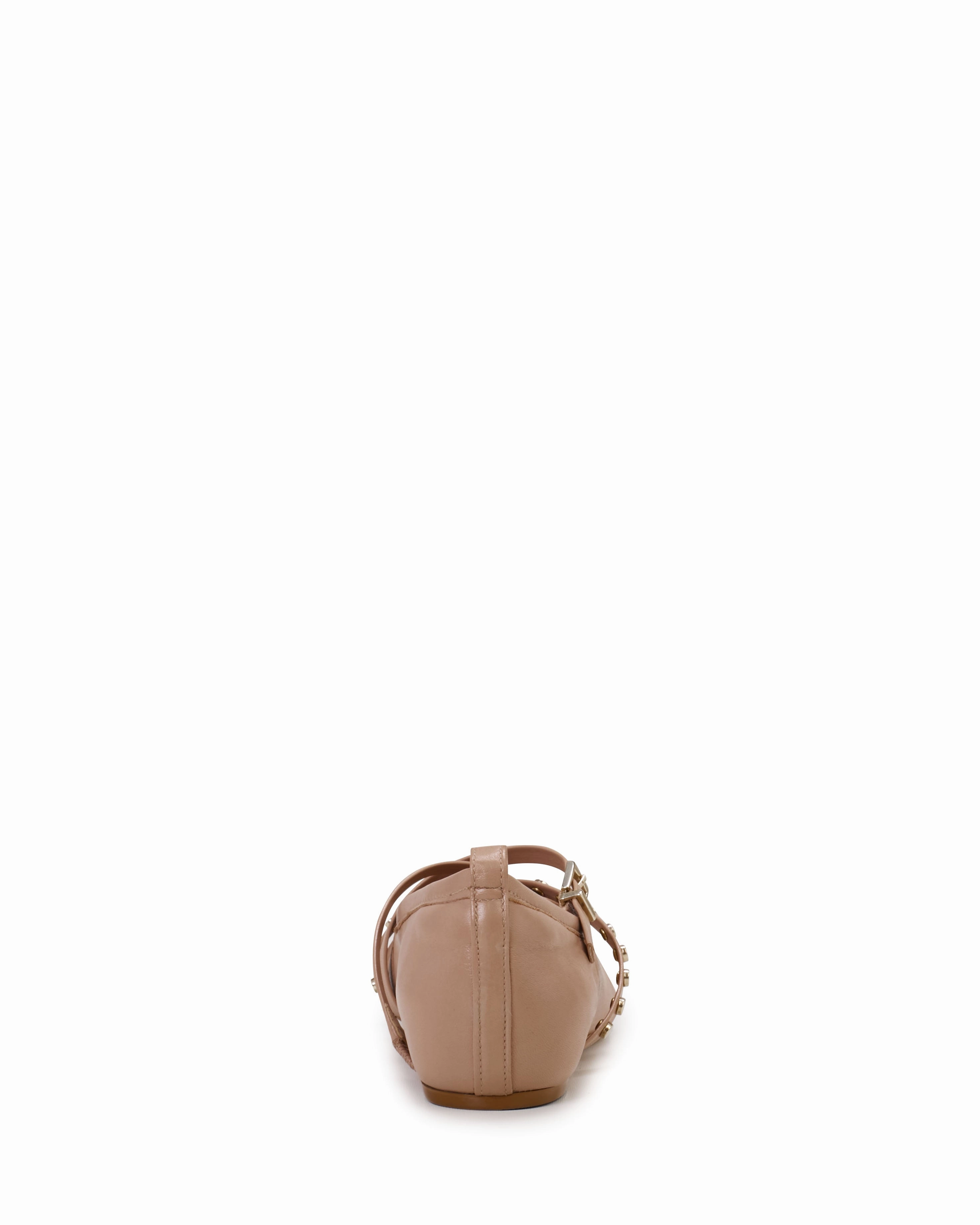 Solah Studded Strap Ballet Flat