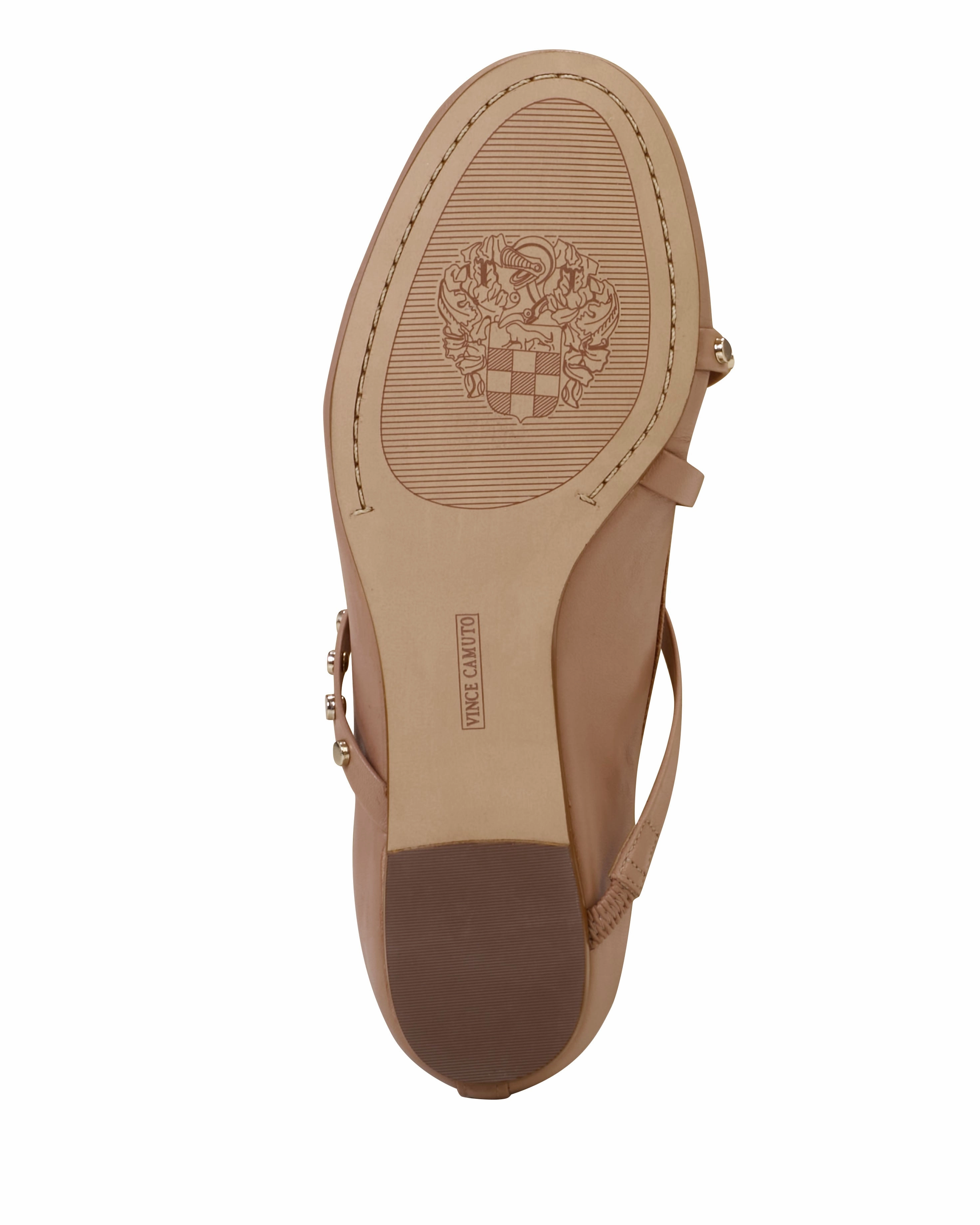 Solah Studded Strap Ballet Flat