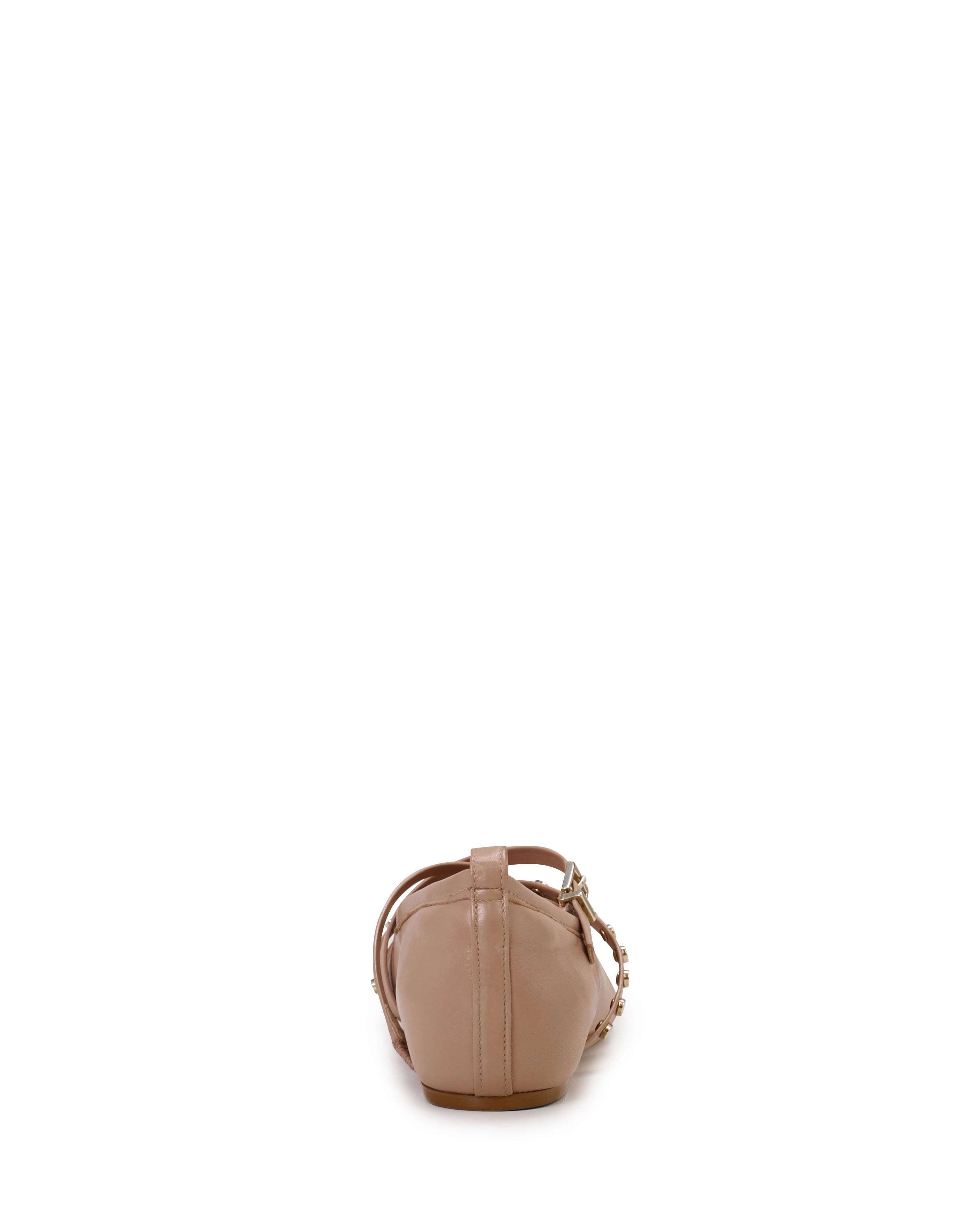 Solah Studded Strap Ballet Flat