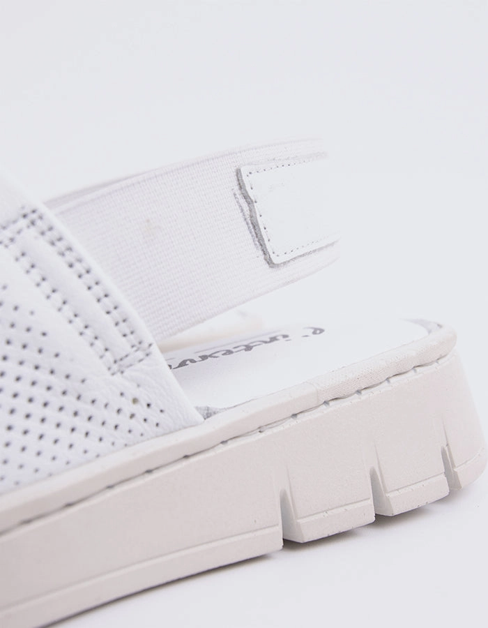 Solihull White Leather