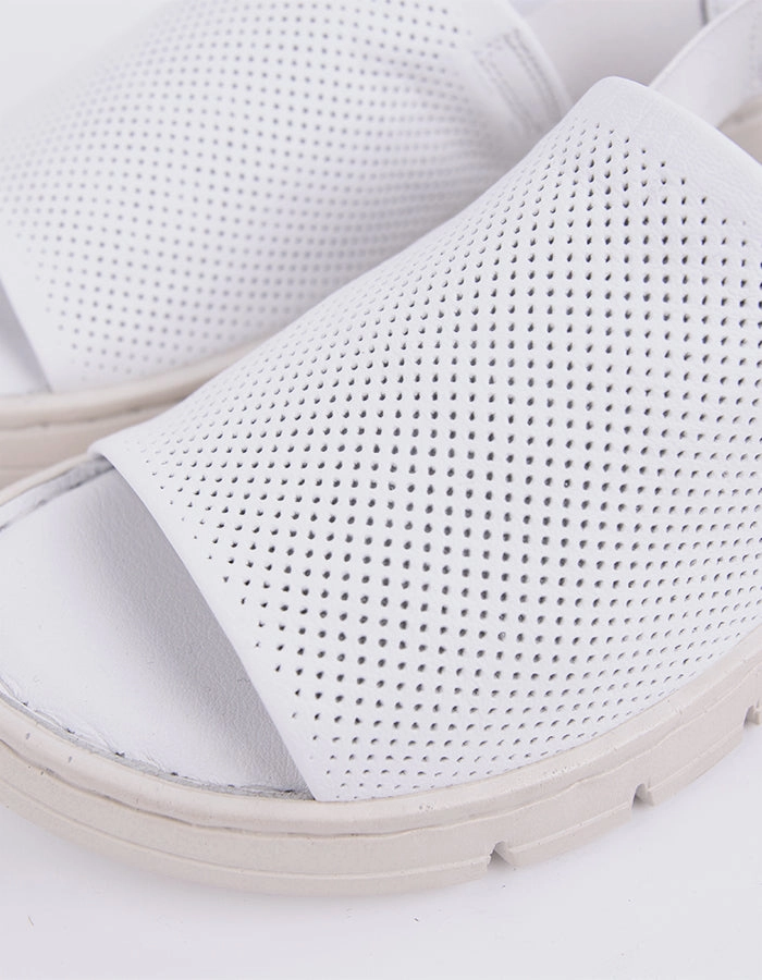 Solihull White Leather