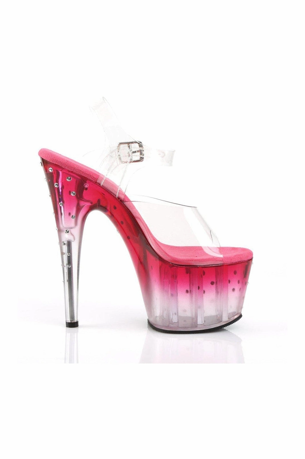 STARDUST-708T Sandal | Clear Vinyl