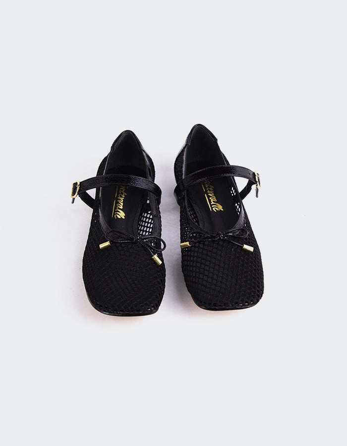 Starflower Black Leather