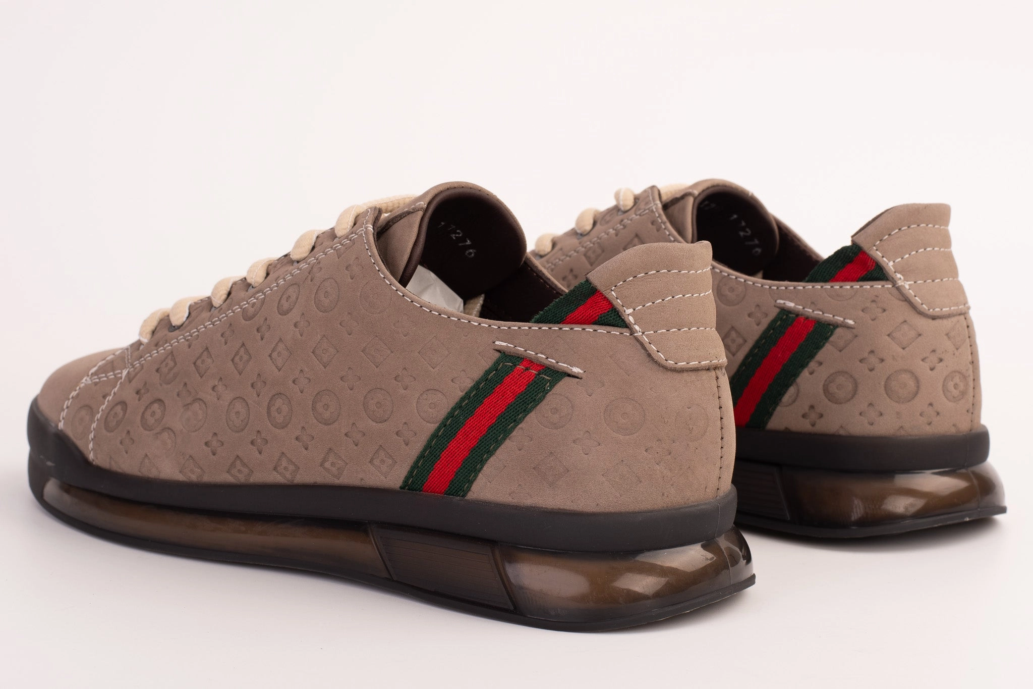 The Journey Beige Leather Men Sneaker Final Sale!