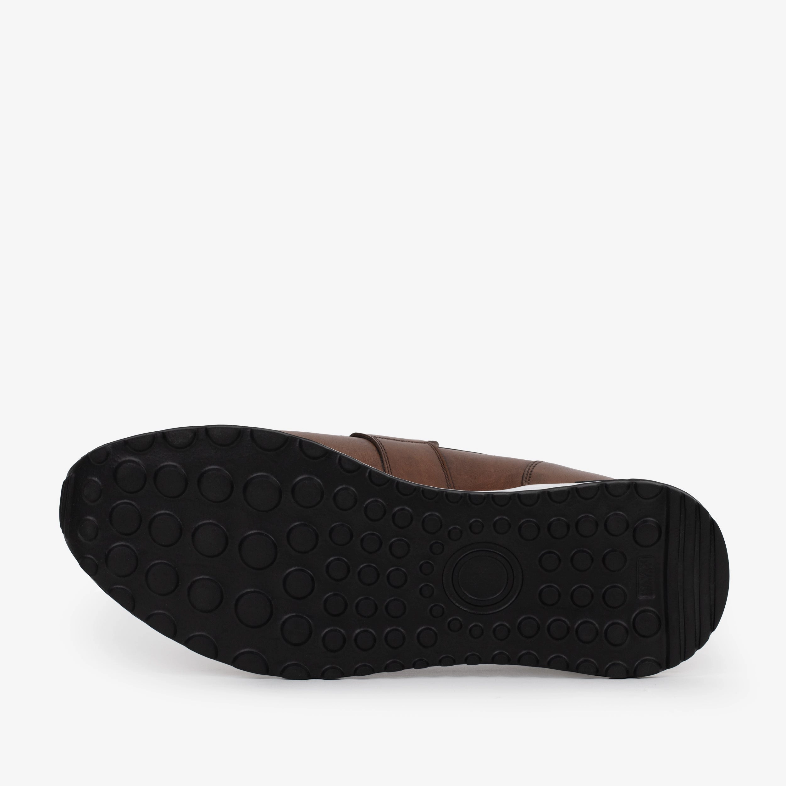 The Lumina Tan Buffalo Leather Women Sneaker
