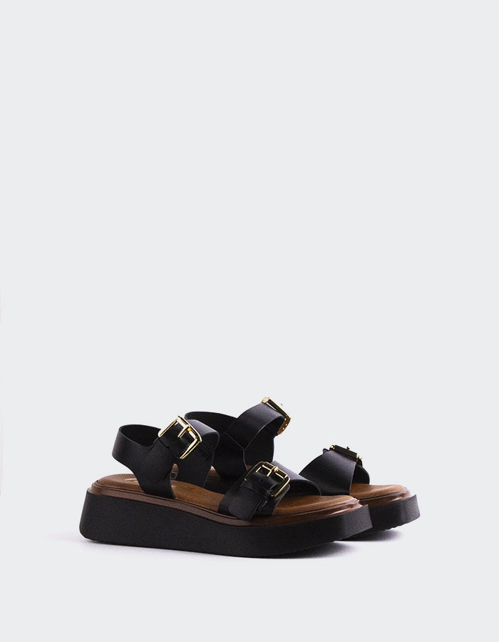 Varvara Black Leather