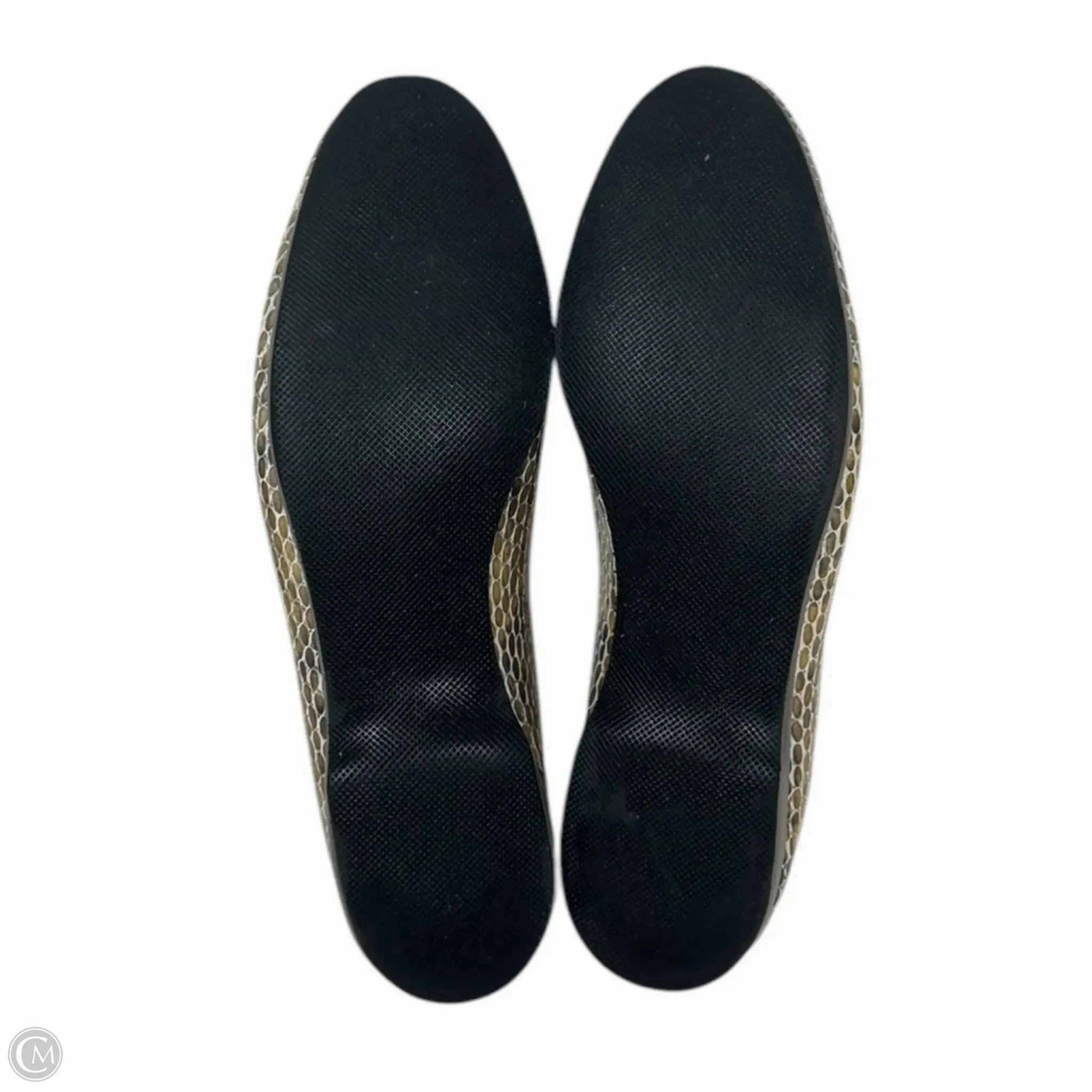 Vipera Calf Travelette Loafers By Belgian Shoes In Snakeskin Print, Size: 6