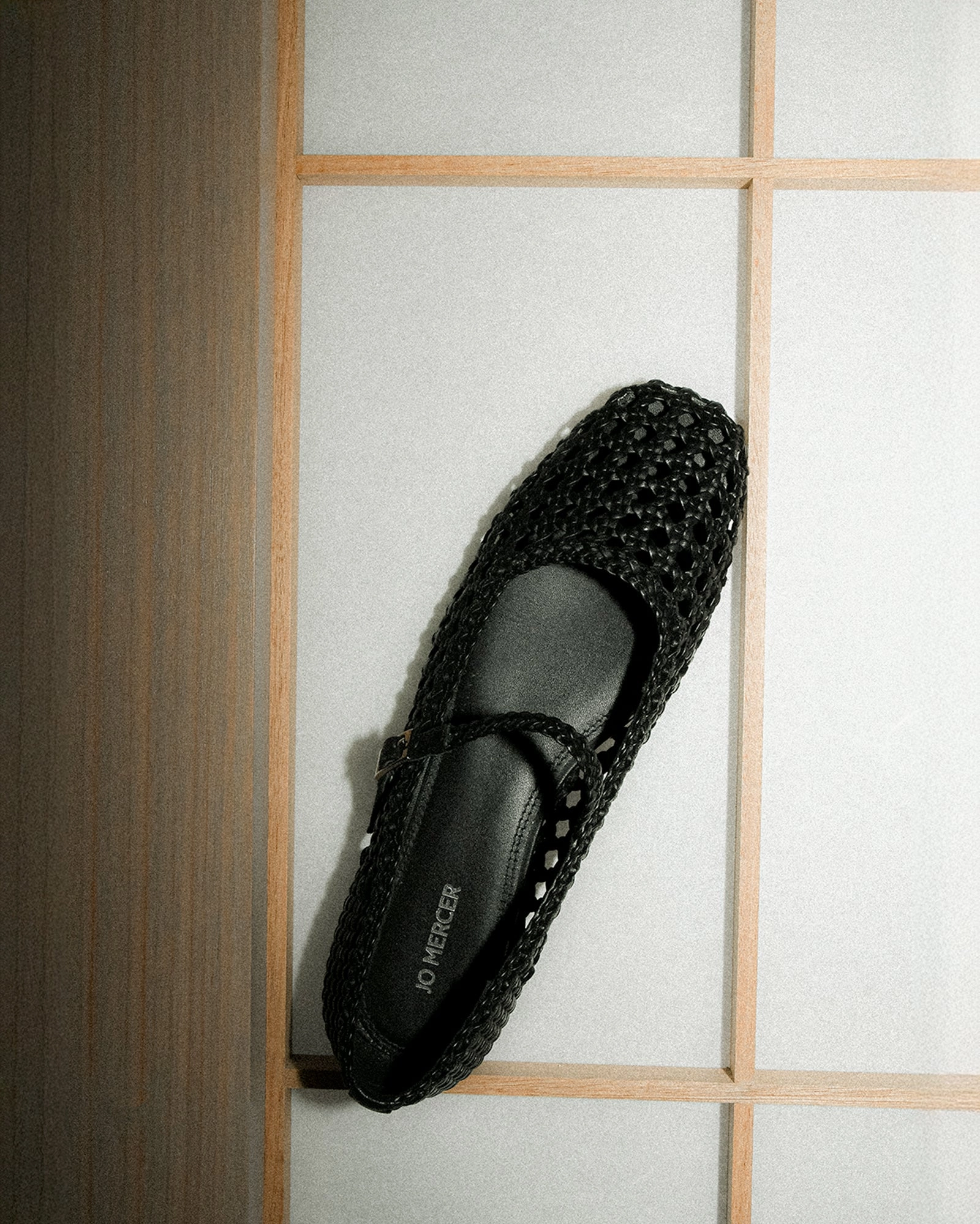 WILLIS CASUAL FLATS BLACK LEATHER