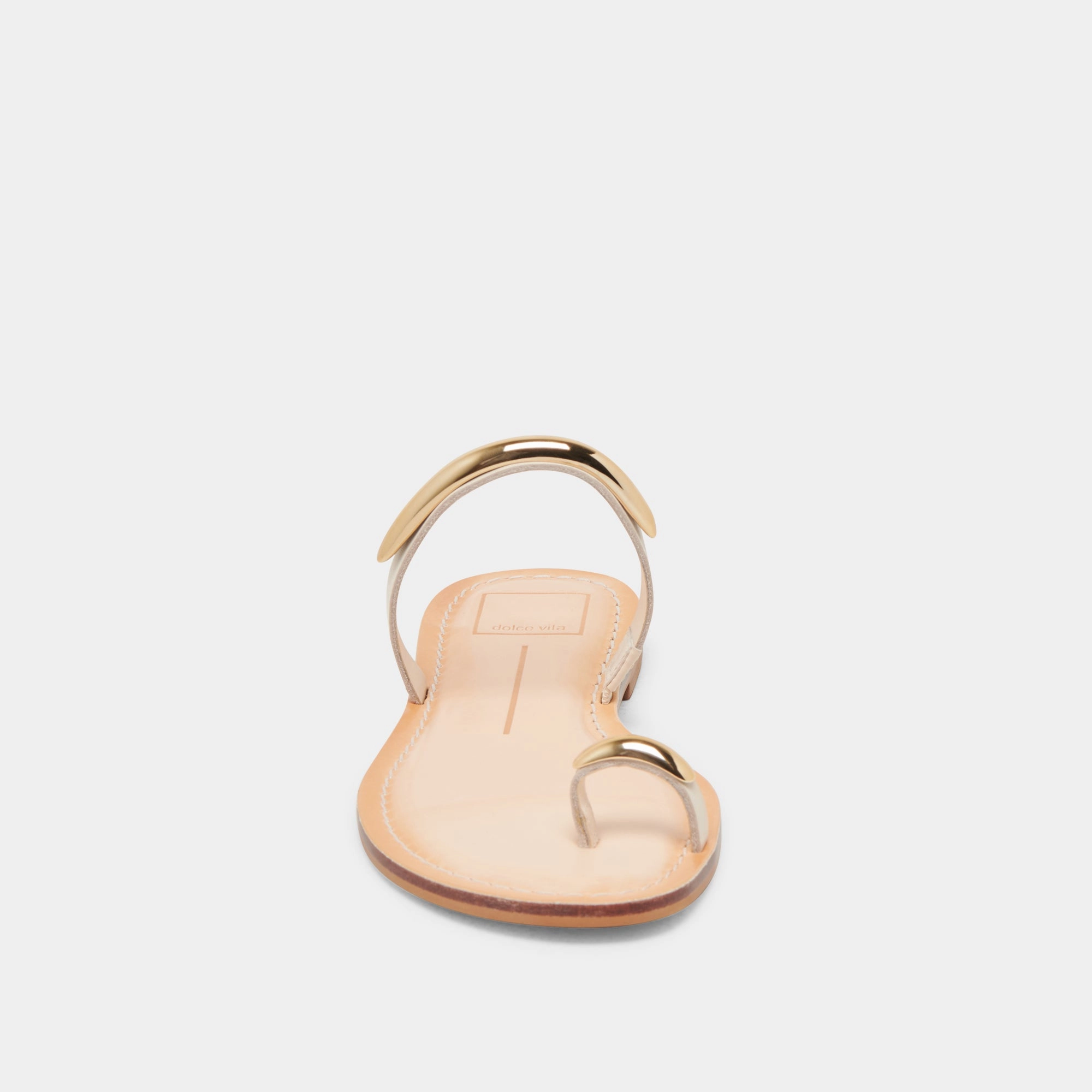 WINK WIDE SANDALS BONE LEATHER