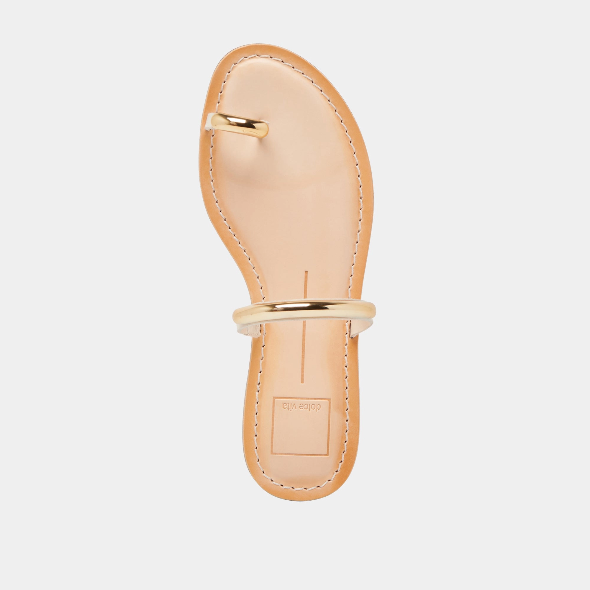 WINK WIDE SANDALS BONE LEATHER