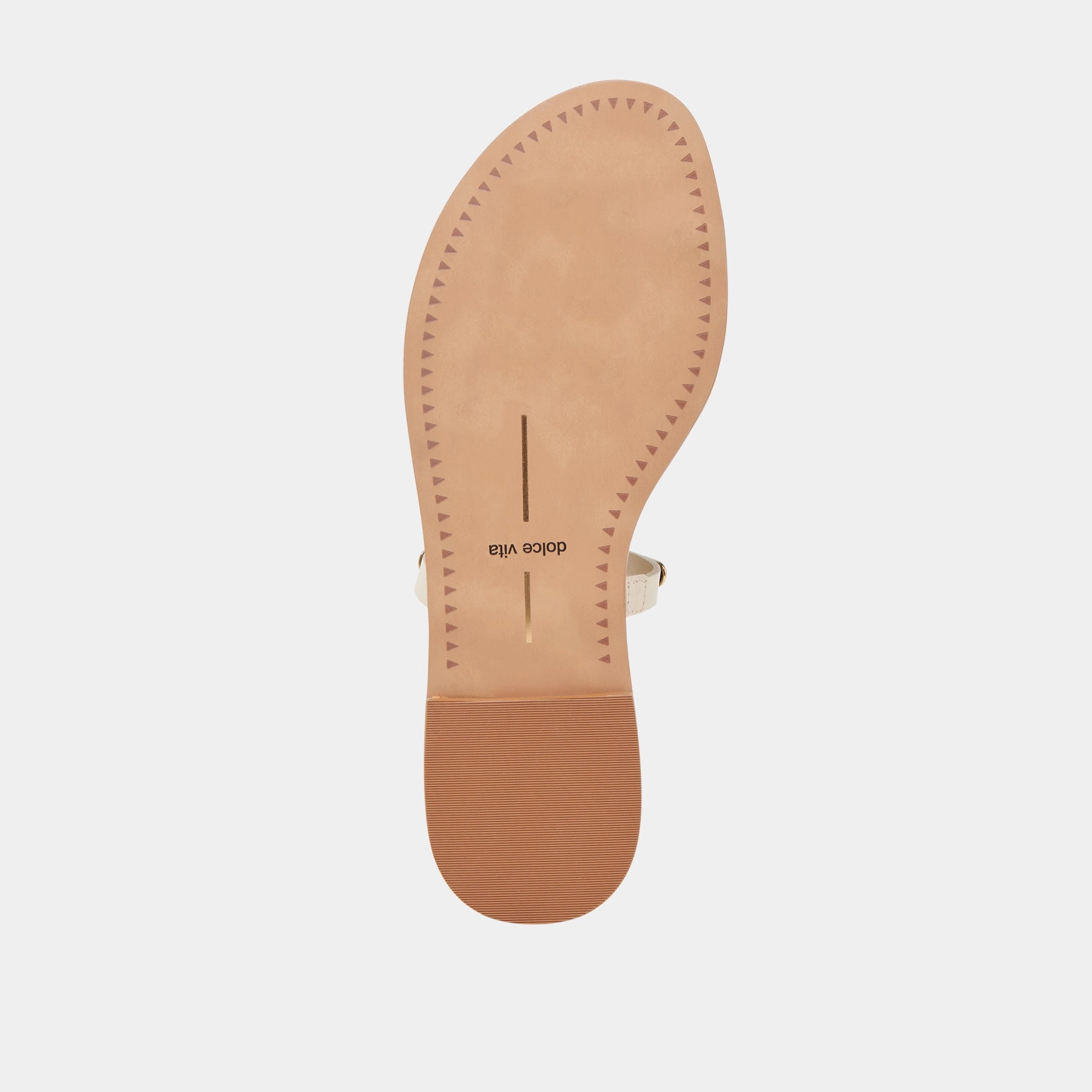 WINK WIDE SANDALS BONE LEATHER