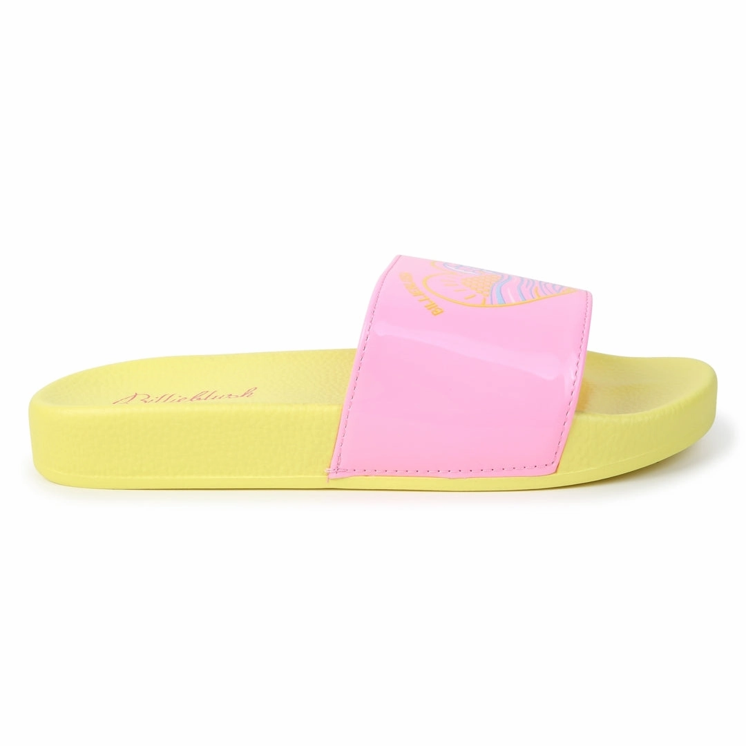 Yellow & Pink Flip-Flops