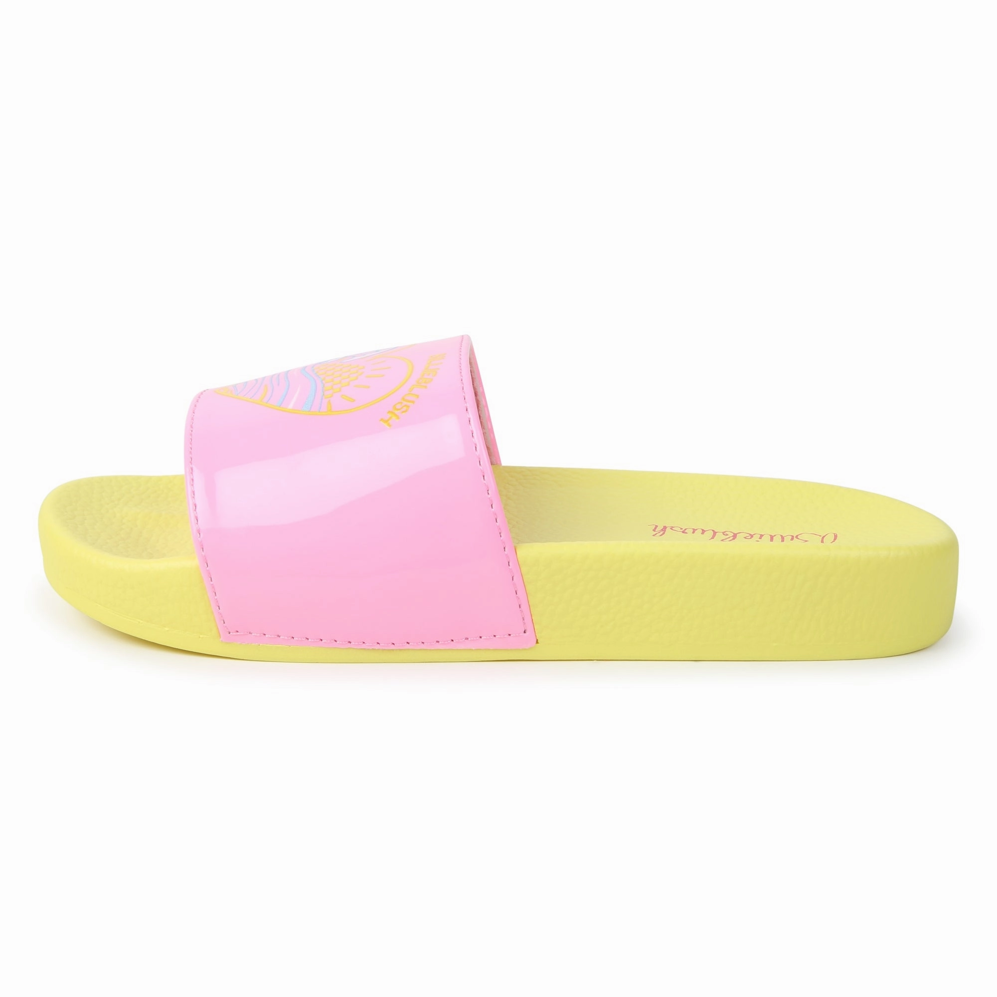 Yellow & Pink Flip-Flops