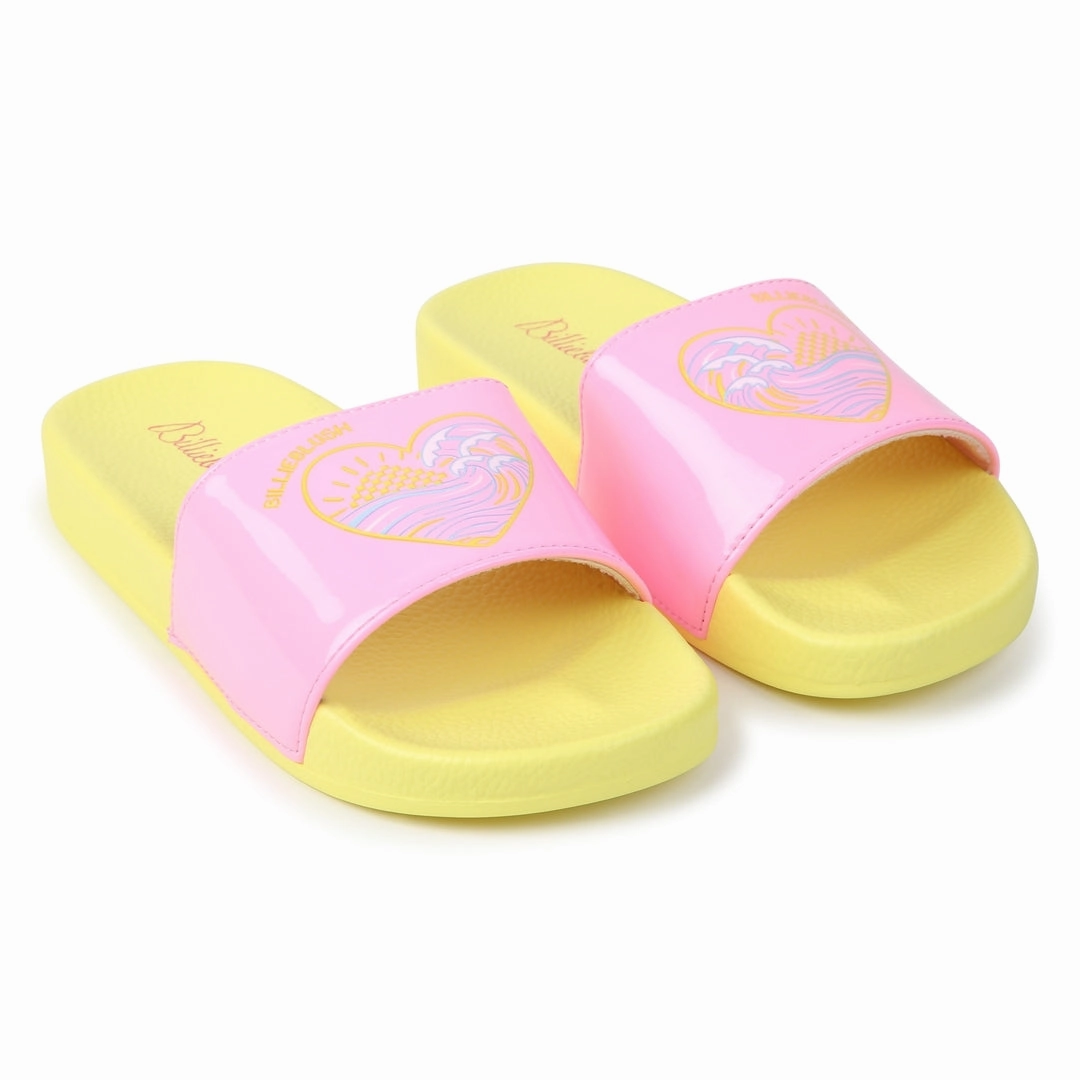 Yellow & Pink Flip-Flops